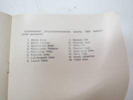 Haapaveden yksityisen oppikoulun 50-vuotinen taipale -historiikki / school history