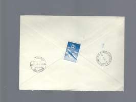 Tampereen Puhelinosuuskunta 1953 - firmalomake ja   firmakuori