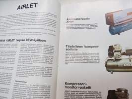 Atlas Copco Airlet Pienkompressorit -tuoteluettelo / compressor catalog