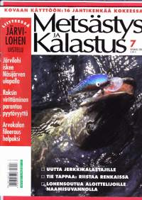 Metsästys ja Kalastus 7 /2003. Uutta jerkkikalastajille; Tie tappaa - riistaa renkaissa; Lohensoutua aloitteleville Naamiosuvannolla; Kovaan käyttöön -16 jahtikenkää