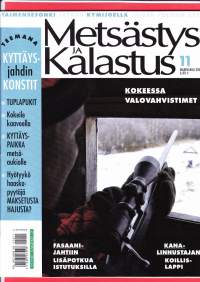 Metsästys ja Kalastus 11 / 2005. Kyttäysjahdin konstit. Kokeessa valovahvistimet. Kanalinnustajan Koillis-Lappi. Fasaani-istutukset