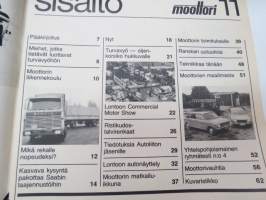 Moottori 1972 nr 11, sis. mm. seur. artikkelit / kuvat / mainokset; Kansikuva Calix - Kesälämpöä talvipakkasella, Miehet jotka tietävät luottavat