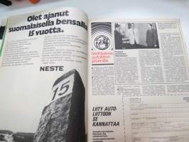 Moottori 1972 nr 11, sis. mm. seur. artikkelit / kuvat / mainokset; Kansikuva Calix - Kesälämpöä talvipakkasella, Miehet jotka tietävät luottavat