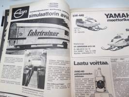 Moottori 1972 nr 11, sis. mm. seur. artikkelit / kuvat / mainokset; Kansikuva Calix - Kesälämpöä talvipakkasella, Miehet jotka tietävät luottavat