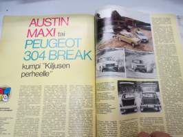 Moottori 1972 nr 11, sis. mm. seur. artikkelit / kuvat / mainokset; Kansikuva Calix - Kesälämpöä talvipakkasella, Miehet jotka tietävät luottavat