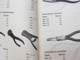 Varimex työkalut 1962 -tool catalog