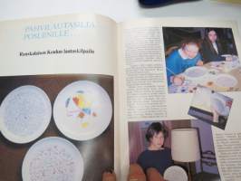 Posliininmaalaus ja keramiikka 1986 nr 3 -magazine