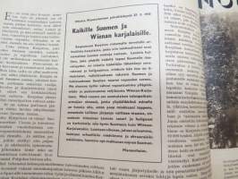 Suomen Kuvalehti 1941 nr 28, ilmestynyt 12.7.1941, sis. mm. seur. artikkelit / kuvat / mainokset; Kansikuva Hälytyspillit soivat, Turnipsit harvennettava vaikka