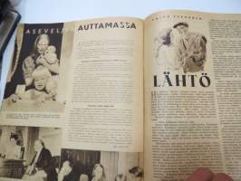 Suomen Kuvalehti 1941 nr 28, ilmestynyt 12.7.1941, sis. mm. seur. artikkelit / kuvat / mainokset; Kansikuva Hälytyspillit soivat, Turnipsit harvennettava vaikka