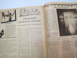 Suomen Kuvalehti 1941 nr 28, ilmestynyt 12.7.1941, sis. mm. seur. artikkelit / kuvat / mainokset; Kansikuva Hälytyspillit soivat, Turnipsit harvennettava vaikka