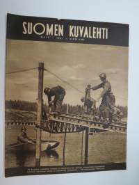 Suomen Kuvalehti 1941 nr 35, ilmestynyt 12.7.1941, Mannerheim-ristin ritarit Talvela - Lagus - Rättö esittelyssä