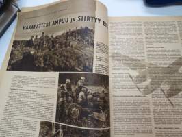 Suomen Kuvalehti 1941 nr 35, ilmestynyt 12.7.1941, Mannerheim-ristin ritarit Talvela - Lagus - Rättö esittelyssä