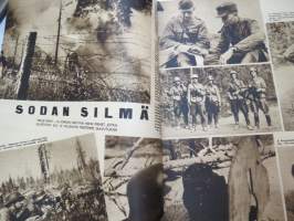 Suomen Kuvalehti 1941 nr 35, ilmestynyt 12.7.1941, Mannerheim-ristin ritarit Talvela - Lagus - Rättö esittelyssä