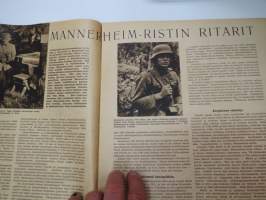 Suomen Kuvalehti 1941 nr 35, ilmestynyt 12.7.1941, Mannerheim-ristin ritarit Talvela - Lagus - Rättö esittelyssä