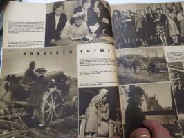 Suomen Kuvalehti 1941 nr 35, ilmestynyt 12.7.1941, Mannerheim-ristin ritarit Talvela - Lagus - Rättö esittelyssä