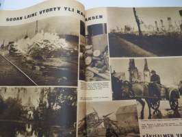 Suomen Kuvalehti 1941 nr 35, ilmestynyt 12.7.1941, Mannerheim-ristin ritarit Talvela - Lagus - Rättö esittelyssä