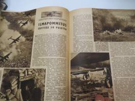 Suomen Kuvalehti 1941 nr 35, ilmestynyt 12.7.1941, Mannerheim-ristin ritarit Talvela - Lagus - Rättö esittelyssä
