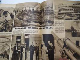 Suomen Kuvalehti 1941 nr 35, ilmestynyt 12.7.1941, Mannerheim-ristin ritarit Talvela - Lagus - Rättö esittelyssä
