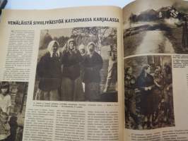 Suomen Kuvalehti 1941 nr 35, ilmestynyt 12.7.1941, Mannerheim-ristin ritarit Talvela - Lagus - Rättö esittelyssä