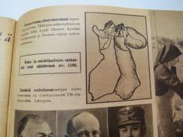 Suomen Kuvalehti 1941 nr 35, ilmestynyt 12.7.1941, Mannerheim-ristin ritarit Talvela - Lagus - Rättö esittelyssä