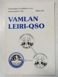Vammalan LA-yhdistys r.y:n tiedotuslehti 1/88 - Vamlan leiri-Qso + jäsenluettelo