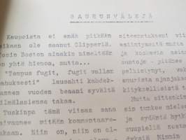 Kärryt 17.3.1955 - Turun yliopiston satakuntalaisen kerhon äänenkannattaja -University of Turku, student´s club magazine / newsletter