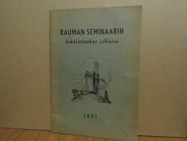 Rauman seminaarin kokelasluokan julkaisu 1951