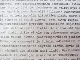 Kärryt 17.3.1953 - Turun yliopiston satakuntalaisen kerhon äänenkannattaja -University of Turku, student´s club magazine / newsletter