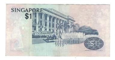 Signapore 1 Dollar 1976  seteli