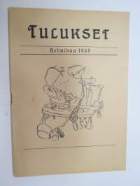 Tulukset TSYK Turun Suomalainen Yhteiskoulu helmikuu 1948 -koululehti -school magazine