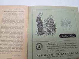 Tulukset TSYK Turun Suomalainen Yhteiskoulu marraskuu 1947 -koululehti -school magazine