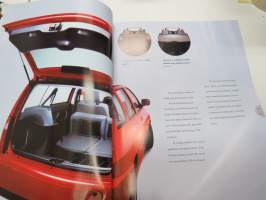 Volkswagen Polo Variant 1998 -myyntiesite / brochure, in finnish