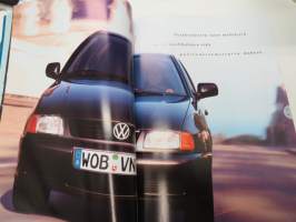 Volkswagen Polo Variant 1998 -myyntiesite / brochure, in finnish