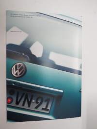 Volkswagen Polo Variant 1998 -myyntiesite / brochure, in finnish