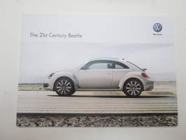 Volkswagen Beetle - The 21st Century Beetle -myyntiesite / brochure, in finnish
