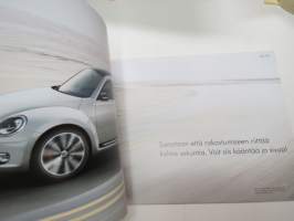Volkswagen Beetle - The 21st Century Beetle -myyntiesite / brochure, in finnish
