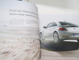 Volkswagen Beetle - The 21st Century Beetle -myyntiesite / brochure, in finnish