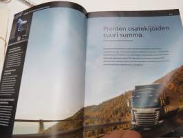 Scania Streamline -myyntiesite / brochure, in finnish