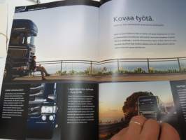 Scania Streamline -myyntiesite / brochure, in finnish