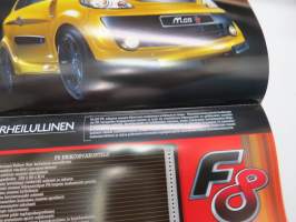 M.GO F8 -mopoauto myyntiesite / brochure, in finnish