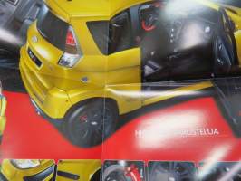 M.GO F8 -mopoauto myyntiesite / brochure, in finnish