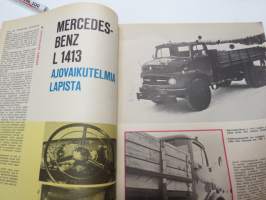 Auto ja Liikenne 1967 nr 6, sis. mm. seur. artikkelit / kuvat / mainokset; Kansikuva Peugeot 404 farmari / familiale, M/S Finlandia - maailman suurin autolautta,