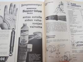 Auto ja Liikenne 1967 nr 6, sis. mm. seur. artikkelit / kuvat / mainokset; Kansikuva Peugeot 404 farmari / familiale, M/S Finlandia - maailman suurin autolautta,
