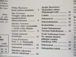 Sukuviesti - Sukumme eilen ja tänään 4/1995