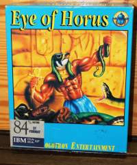 Eye of Horus -tietokonepeli, 1990. IBM/PC, 3,5 &quot; korpuilla.