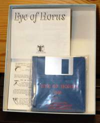 Eye of Horus -tietokonepeli, 1990. IBM/PC, 3,5 &quot; korpuilla.
