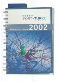 Annual Calender of Port of Turku 2002-   kalenteri