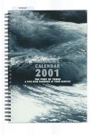 Annual Calender of Port of Turku 2001 -   kalenteri