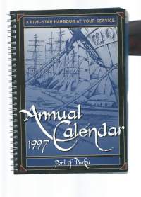 Annual Calender of Port of Turku 1997 -   kalenteri
