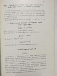 Helsingin suomalainen tyttölyseo 1929-1930